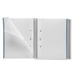 8422593060308-Notebook Miquelrius ECO DESIGN KRAFT, carton recyclé,  A5 quadrillage 5x5 mm,  120 feuilles de 4 coule--4