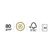 8422593060308-Notebook Miquelrius ECO DESIGN KRAFT, carton recyclé,  A5 quadrillage 5x5 mm,  120 feuilles de 4 coule--6