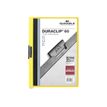 4005546210483-DURABLE DURACLIP 60 - Chemise à clip - pour A4 - capacité : 60 feuilles - jaune avec cou-P_300044251_1-0