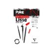 3329689757287-Clairefontaine PaintON - Bloc - gommé - A5 - 25 feuilles - blanc extra-P_300054016_1-0