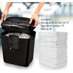 043859647422-Fellowes Powershred M-8C - destructeur de documents coupe croisée - 8 feuilles - Corbeille 15 litres--3