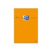 Oxford - Bloc notes - 11 x 17 cm - 160 pages - petits carreaux - 80G - orange