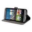 Muvit Slim Folio - Protection à rabat pour HTC One (M9) - gris doux