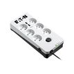 3553340667206-EATON PB6UF - Multiprise parafoudre 6 prises + 2 port USB - parasurtenseur 2500 W-Angle gauche-0