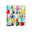 Cloison de séparation EASYSCREEN - L160 x H174 cm - bibliothèque