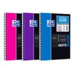 3020120121222-Oxford Etudiants - Cahier Notebook B5 (19 x 25 cm) - 160 pages - grands carreaux (Seyes) - double spirale - disponib-Angle gauche-9