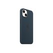 0194252780893-Apple - coque de protection avec MagSafe pour iPhone 13 - bleu abysse-Arrière-1