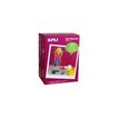 8410782136071-Apli - Kit de poupée rouge - kit de travaux créatifs-Angle gauche-0