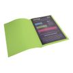 3288582100135-Exacompta Rock"s - 100 Chemises - 210 gr - pour 200 feuilles - menthe-Angle gauche-3