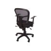0000000108799-Fauteuil de bureau PHOENIX - accoudoirs fixes - noir-Arrière-2
