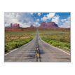 Cadre de décoration plexi/alu - 61 x 81 cm - Monument valley