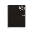 8422593028247-Miquelrius The Original - Cahier de notes - reliure à spirale - A4 - 150 feuilles / 300 pages - petits carreaux - 4 trous - noir - po--0