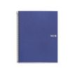 8422593028261-Miquelrius The Original - Cahier de notes - reliure à spirale - A4 - 150 feuilles / 300 pages - petits carreaux - 4 trous - bleu - po--0