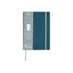 Oberthur Carmen - Carnet de notes souple A5 - ligné - 200 pages - bleu canard