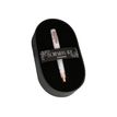 Online Bohemian Art - Stylo plume - blanc/rose - pointe moyenne
