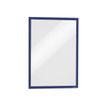 Durable Duraframe Magnetic - 5 Cadres d'affichage magnétiques - A3 - bleu - pour surfaces métalliques