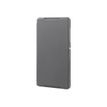 Muvit MFX ultra slim folio - Protection à rabat pour Sony XPERIA Z2 - gris