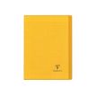 Clairefontaine Koverbook - Cahier polypro 17 x 22 cm - 96 pages - grands carreaux (Seyes) - jaune