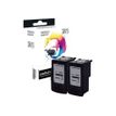 3700654295421-Cartouche compatible Canon PG-560XL/CL-561XL - pack de 2 - noir, couleur (cyan, magenta, jau-Angle droit-0