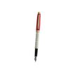 3219918242625-Enzo Varini Taormina XL Nakara - Stylo plume - rouge-Angle gauche-0
