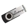 4260283112258-MediaRange USB Flash-Drive - clé USB 64 Go - USB 2.0-Avant-0