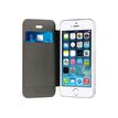 Muvit Folio Case - Protection à rabat pour téléphone portable - Rose - iPhone 5, 5s, SE