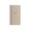Letts Origins - Répertoire Carnet d'adresses de poche - gris - 6,9 x 14,7 cm