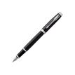 3501179316444-Parker IM - Stylo plume noir CT - pointe fine-Angle gauche-1