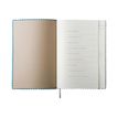 3108725884404-Oberthur Marquise - Carnet de notes souple A5 - 192 pages - ligné - bleu-Avant-1