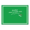 3462620097940-Bequet Ardoisine - 3 Pancartes vertes - 40 x 30 cm - double face-Avant-0