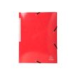 Exacompta Iderama - Chemise à 3 rabats - A4 - rouge