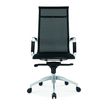 3700339883769-Fauteuil de bureau BRETT - accoudoirs fixes - dossier haut - noir-P_400000334_3-2