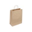 2130885308064-24 Sacs cadeau kraft - poignées torsadées - 54 cm x 15 cm x 49 cm - brun-P_400000360_1-0