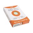 Exacompta - Pack de 100 Fiches Bristol - 10 x 15 cm - petits carreaux - non perforées - couleurs assorties