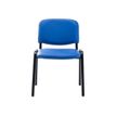 Chaise VISIMILI - empilable par 12 - bleu