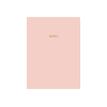 Kiub Go Stationery - Carnet de notes A5 - ligné - 160 pages - nude