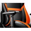 4715302448721-Fauteuil gamer ARMOR - accoudoirs réglables - Noir et orange-P_400001314_9-8
