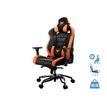 Fauteuil gamer ARMOR Titan Pro - accoudoirs réglables - appui-tête amovible - noir et orange