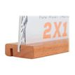 3660412028114-Promocome - Socle double face pour affiche A4 - bois naturel-P_400001396_1-0