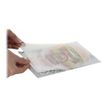 Promocome - Protège-visuel anti-reflet en PET pour socle bois - A4