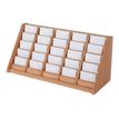 3660412028251-Promocome - Présentoir de comptoir pour cartes de visite - bois naturel-P_400001410_1-0