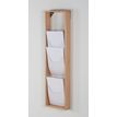 3660412028305-Promocome - Présentoir de journaux mural - 1 x 5 compartiments A4 - bois naturel-P_400001415_1-0