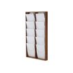 3660412028350-Promocome - Présentoir de journaux mural - 2 x 5 compartiments A4 - bois foncé-P_400001420_1-0