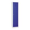 3700339889044-Vestiaire industrie salissante monobloc 1 colonne - H180 x L40 x P50 cm - gris/bleu-P_400001638_1-0