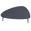 3660141226263-Table basse LAZY - L93 x P50 x H40 cm - pieds acier noir - plateau noir-P_400001941_1-0