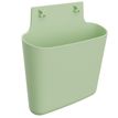 Corbeille murale XL - H 38,5 x L 40 x P 11,5 cm - vert