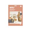 8410782173779-Apli Agipa - 100 Étiquettes kraft - 99,1 x 57 mm - impression jet d'encre-P_400002060_3-0