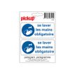 8711234339126-Pickup - Pictogramme - Obligation de se laver les mains avec décret - 100 x 100 mm-P_400002275_1-0