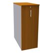 3253310170971-Caisson TOWER - L44 x H114 x P80 cm - 3 tablettes + 1 support DS réglable - structure alu - dessus-P_400002635_1-0