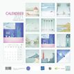 3700368754900-Blue Art Henry Rivers - Calendrier illustré mensuel - 30 x 30 cm-P_400002763_2-1